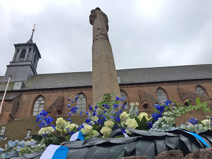Herdenking op diverse locaties