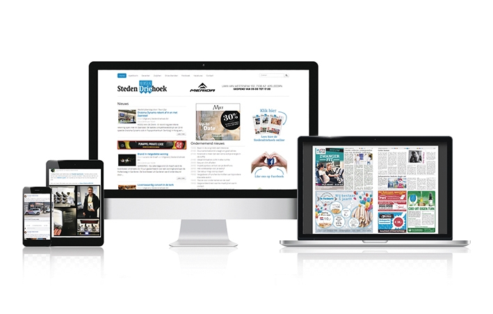 Krant ook online steeds zichtbaarder