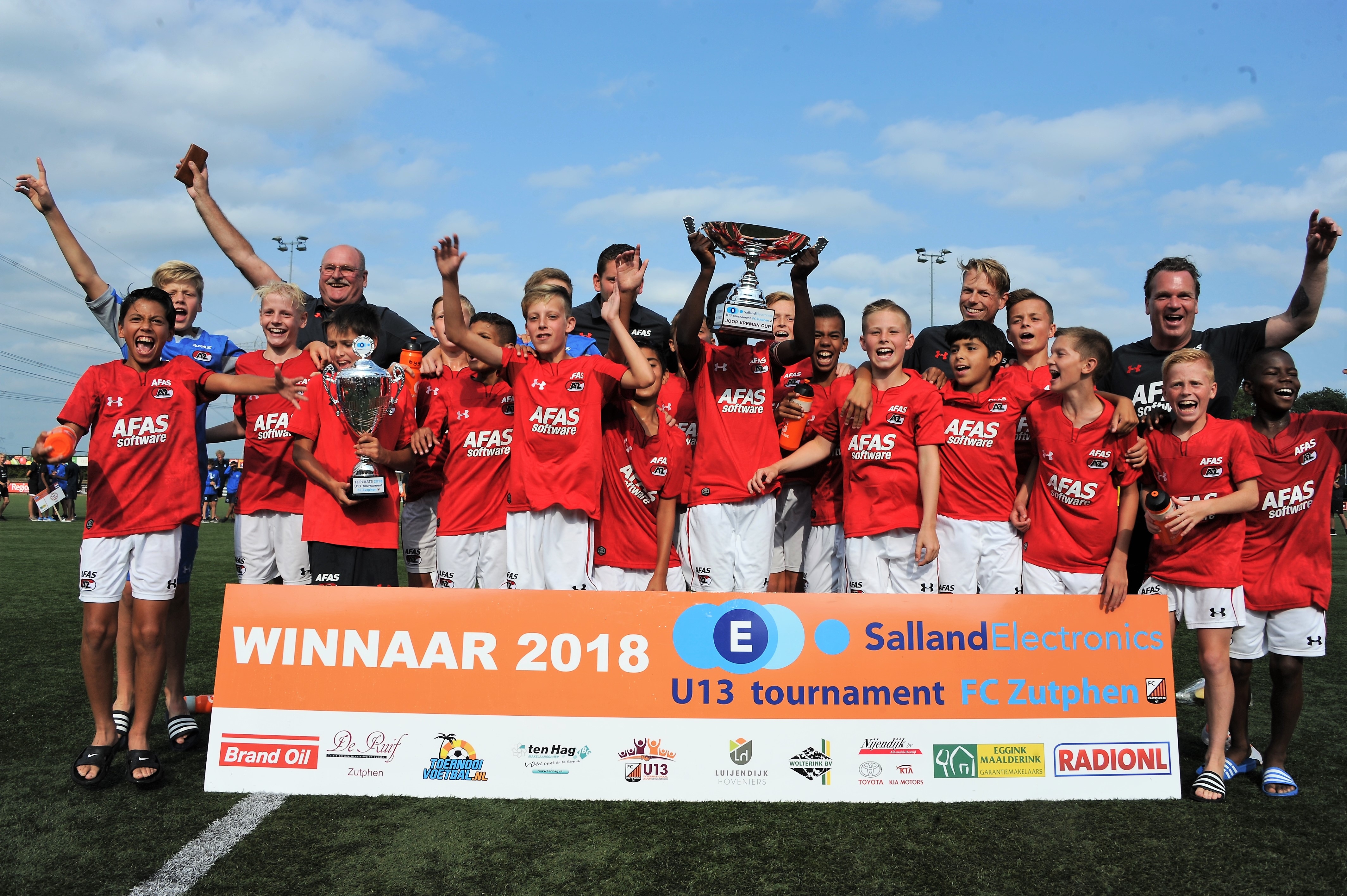 AZ wint FC Zutphen U13-toernooi