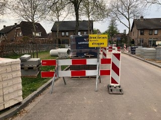Fietsers negeren afzetting tijdens werkzaamheden