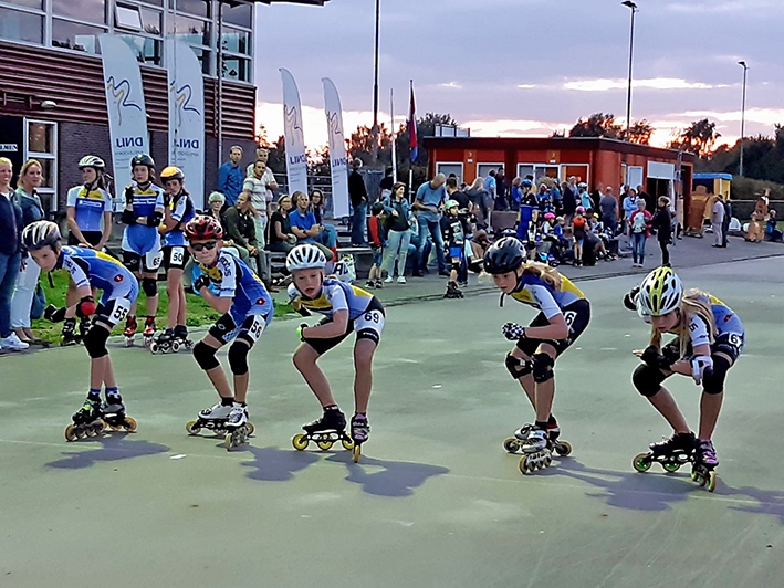 Skeelerseizoen van start bij DNIJ