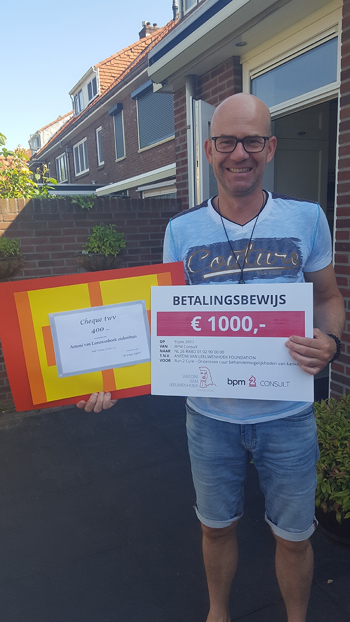Deventenaar volbrengt 21 halve marathons voor kankeronderzoek