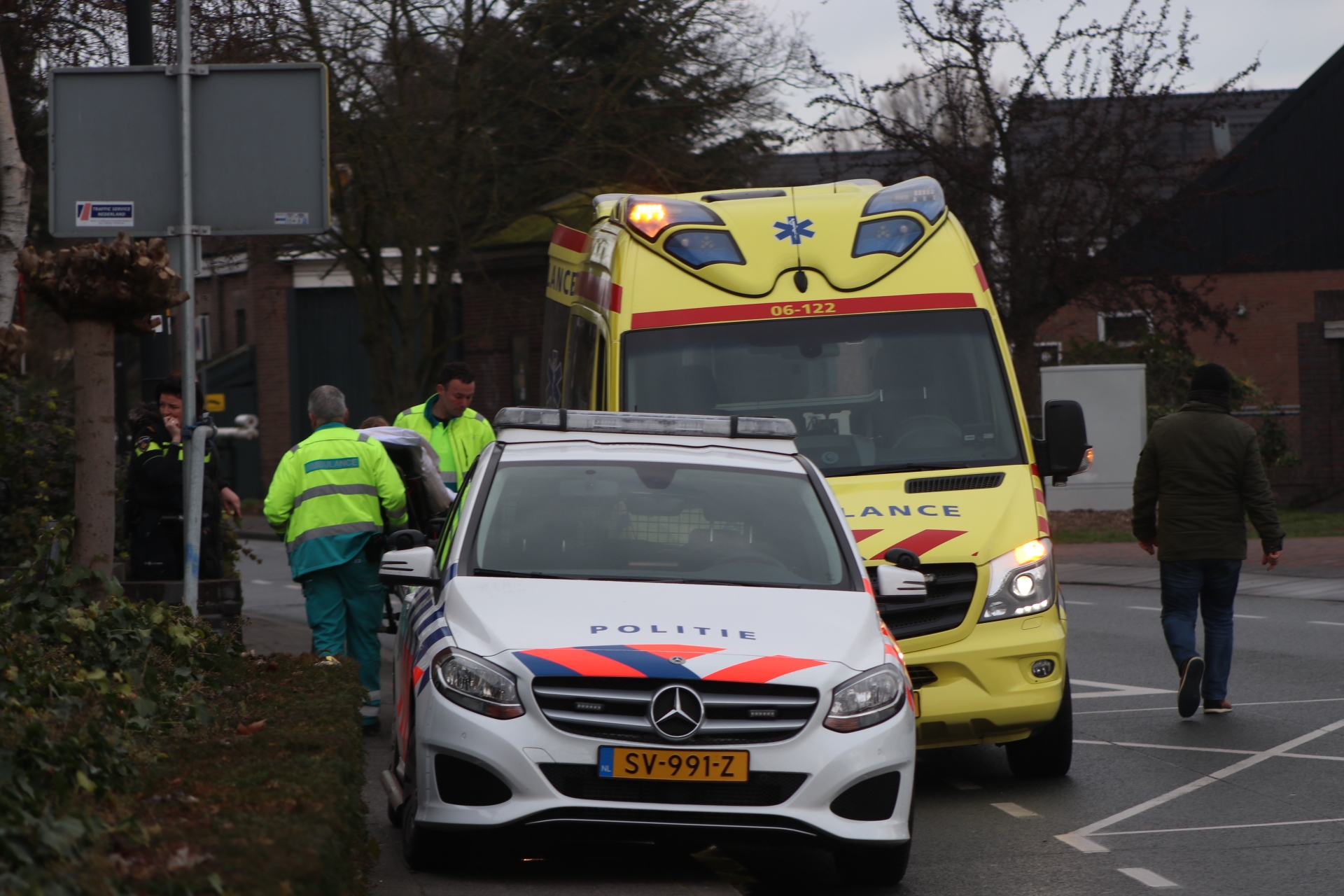 Scooterrijder gewond na ongeval