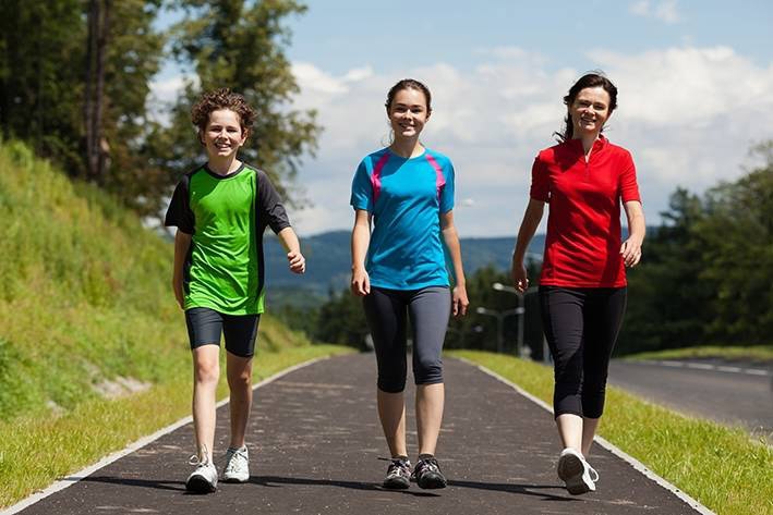 Wandelen met het Rode Kruis