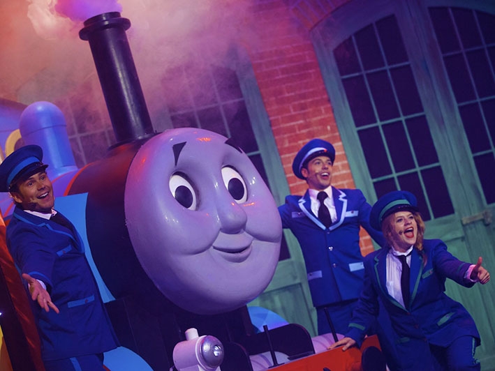 Thomas de Stoomlocomotief in Julianatoren