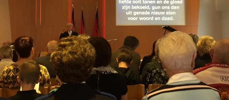 40 officieren te gast bij Leger des Heils