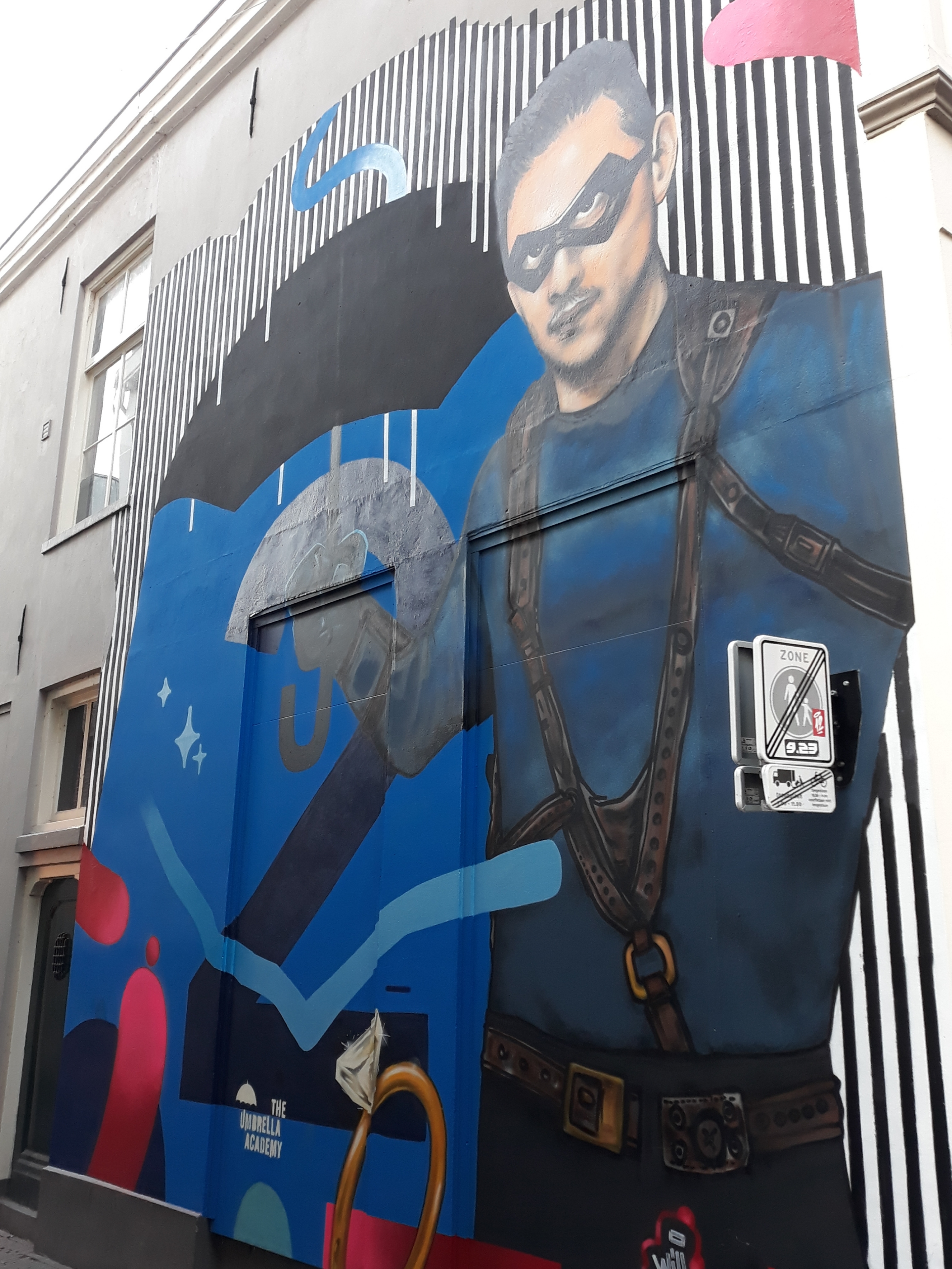 ‘Netflix’muur in Deventer nog even te zien