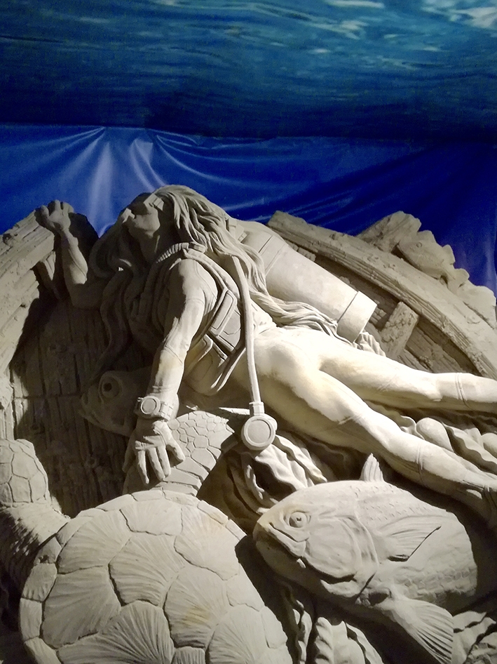 Op ontdekkingsreis bij t Veluws Zandsculpturenfestijn’