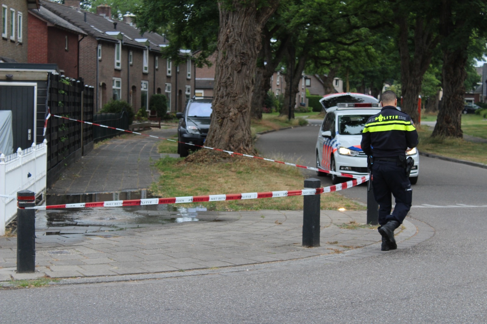 Breuk in leiding zorgt voor overlast