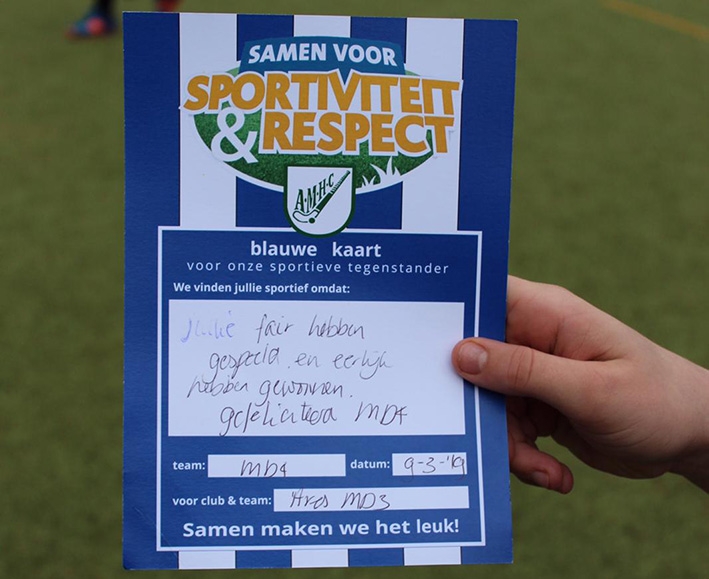 Waardering voor sportief gedrag