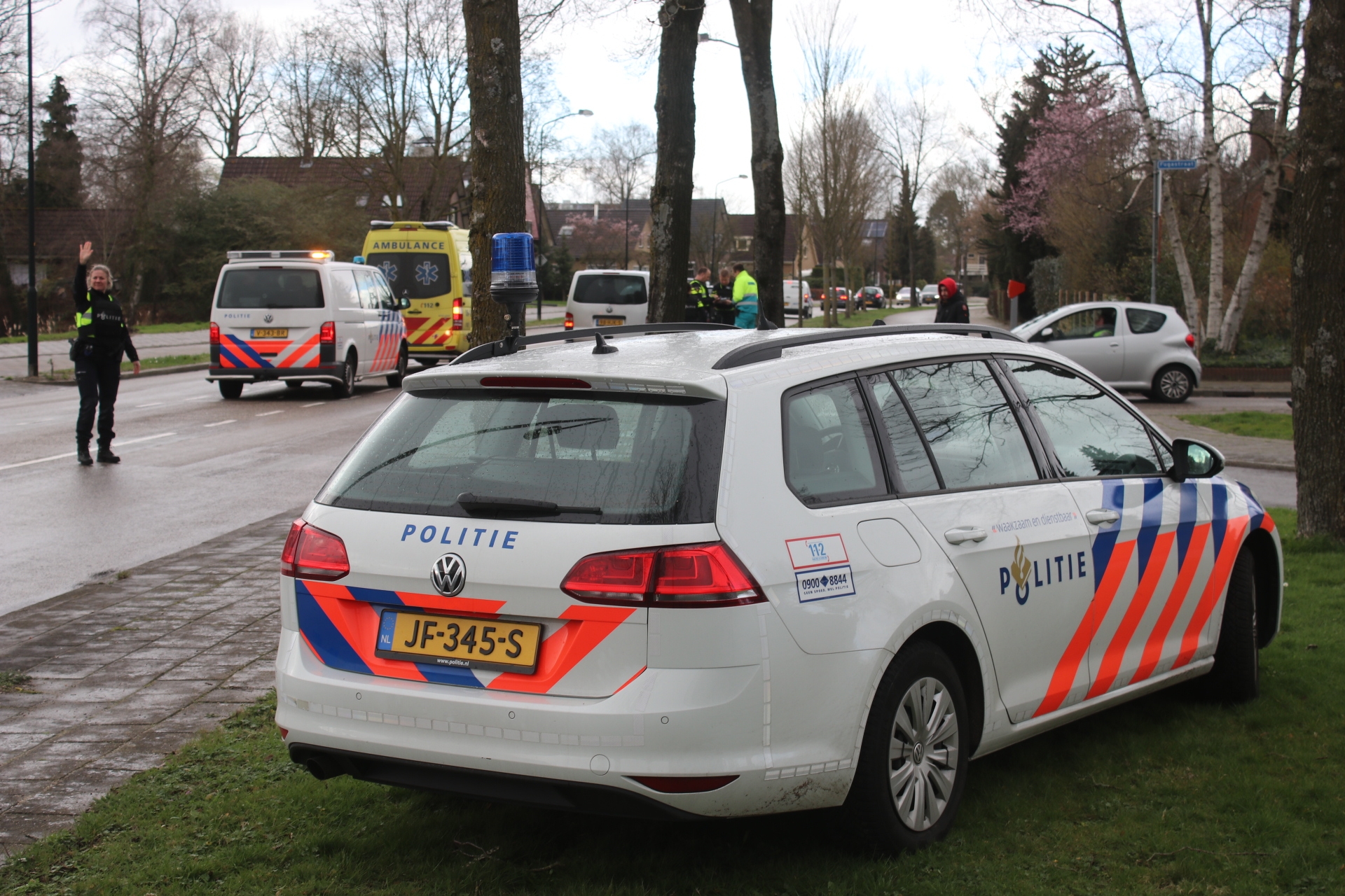 Fietser gewond bij aanrijding in Apeldoorn