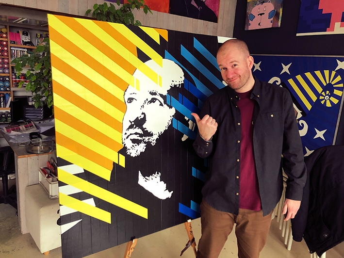 Kunstwerk krijgt vorm in videoclip