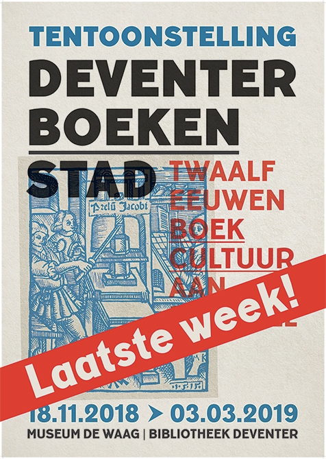 Tentoonstelling Deventer Boekenstad’ gaat laatste week in’