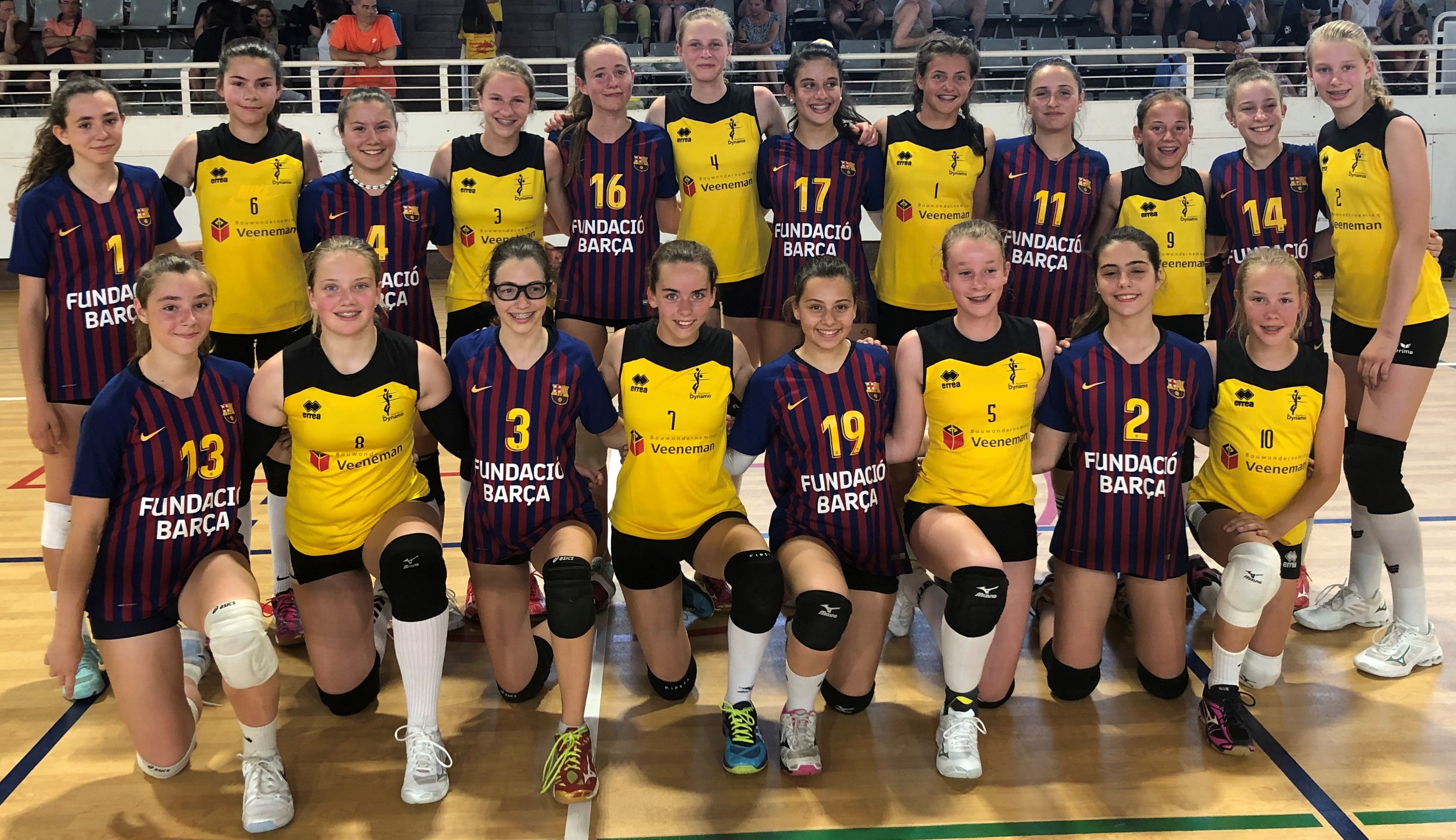 SV Dynamo MC1 wordt 3e bij Barcelona Cup 2019
