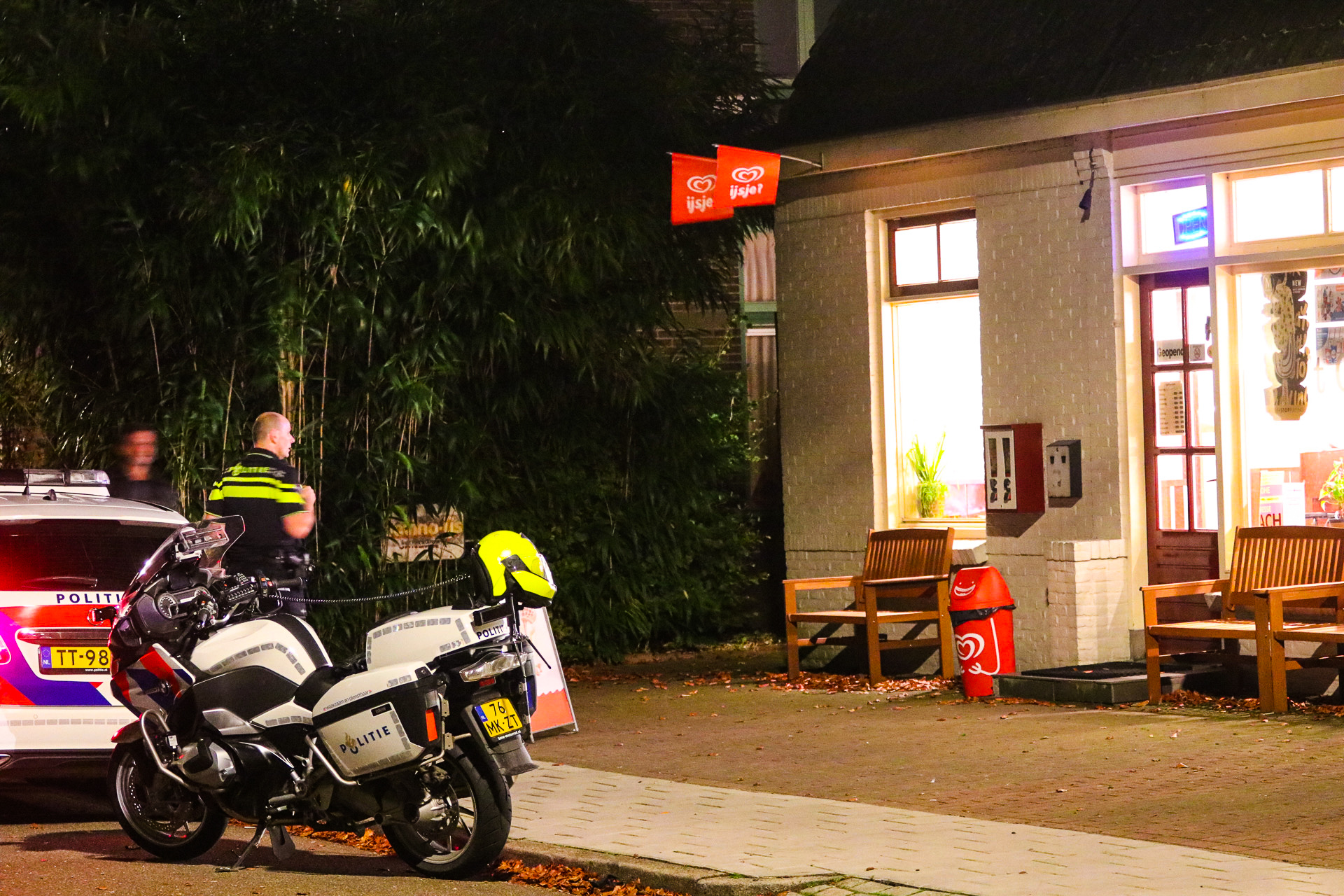Overval op Cafetaria in Brummen; Politie doet onderzoek