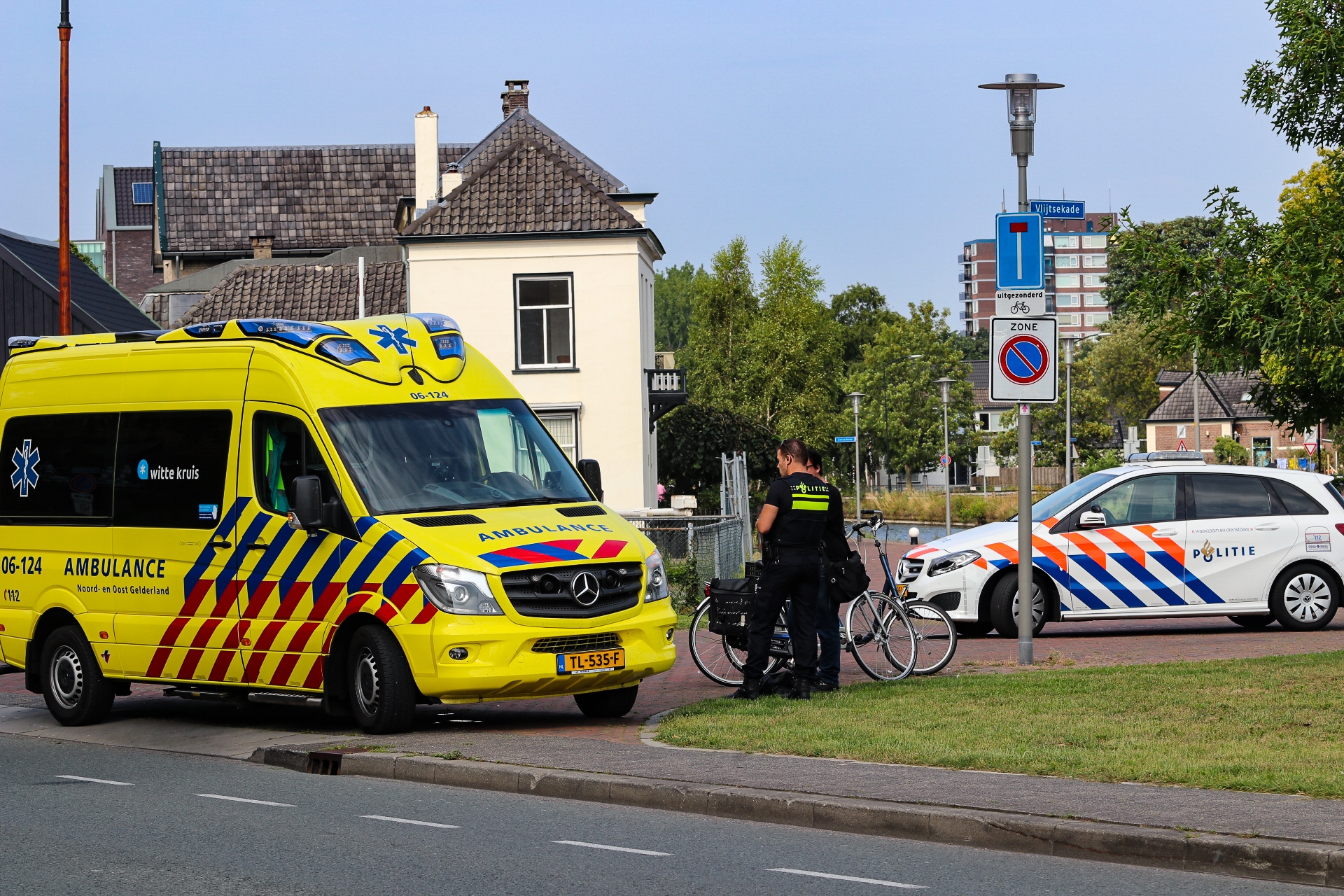 Vrouw gewond na valpartij