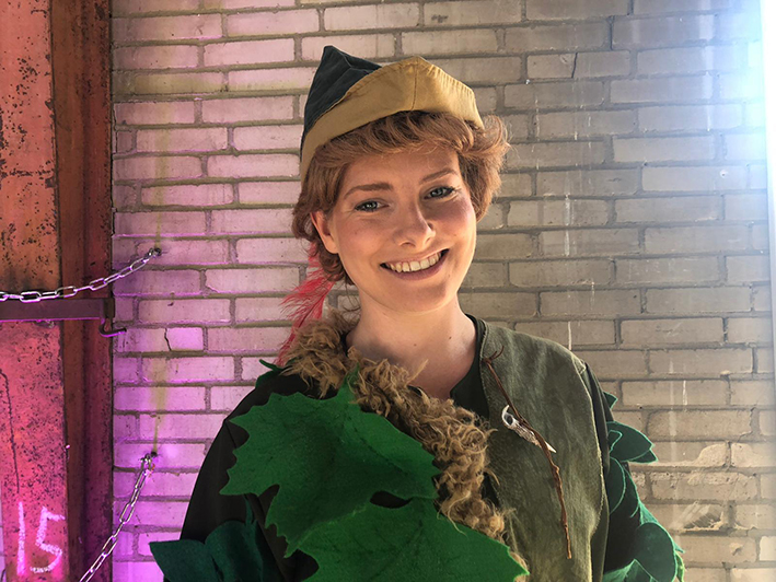 Peter Pan vliegt door Orpheus