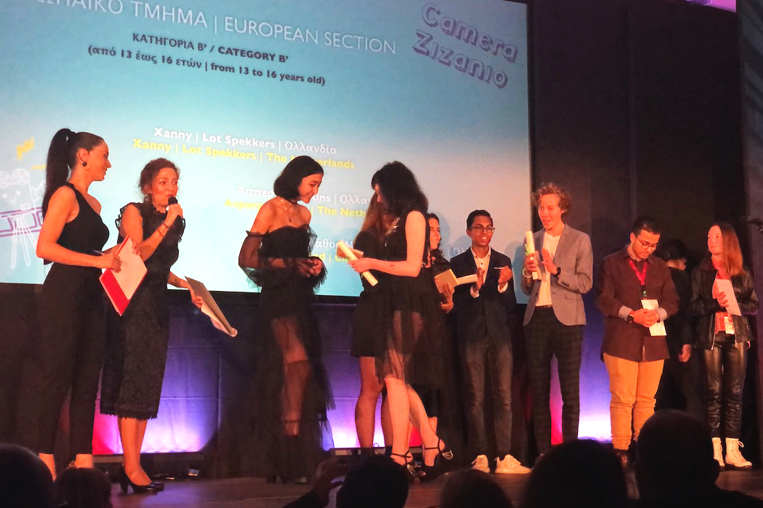 Veluws College Walterbosch pakt 3e prijs op Grieks filmfestival