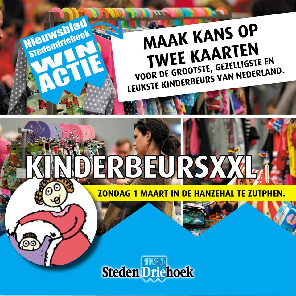 Win kaarten voor de grootste, gezelligste en leukste kinderbeurs van Nederland