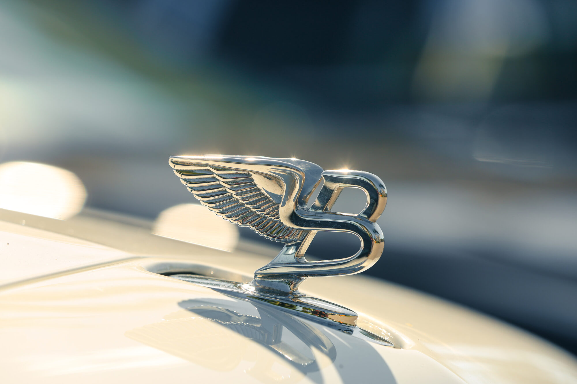Bentley met continental GT goed beslagen ten ijs tijdens GP ICE RACE