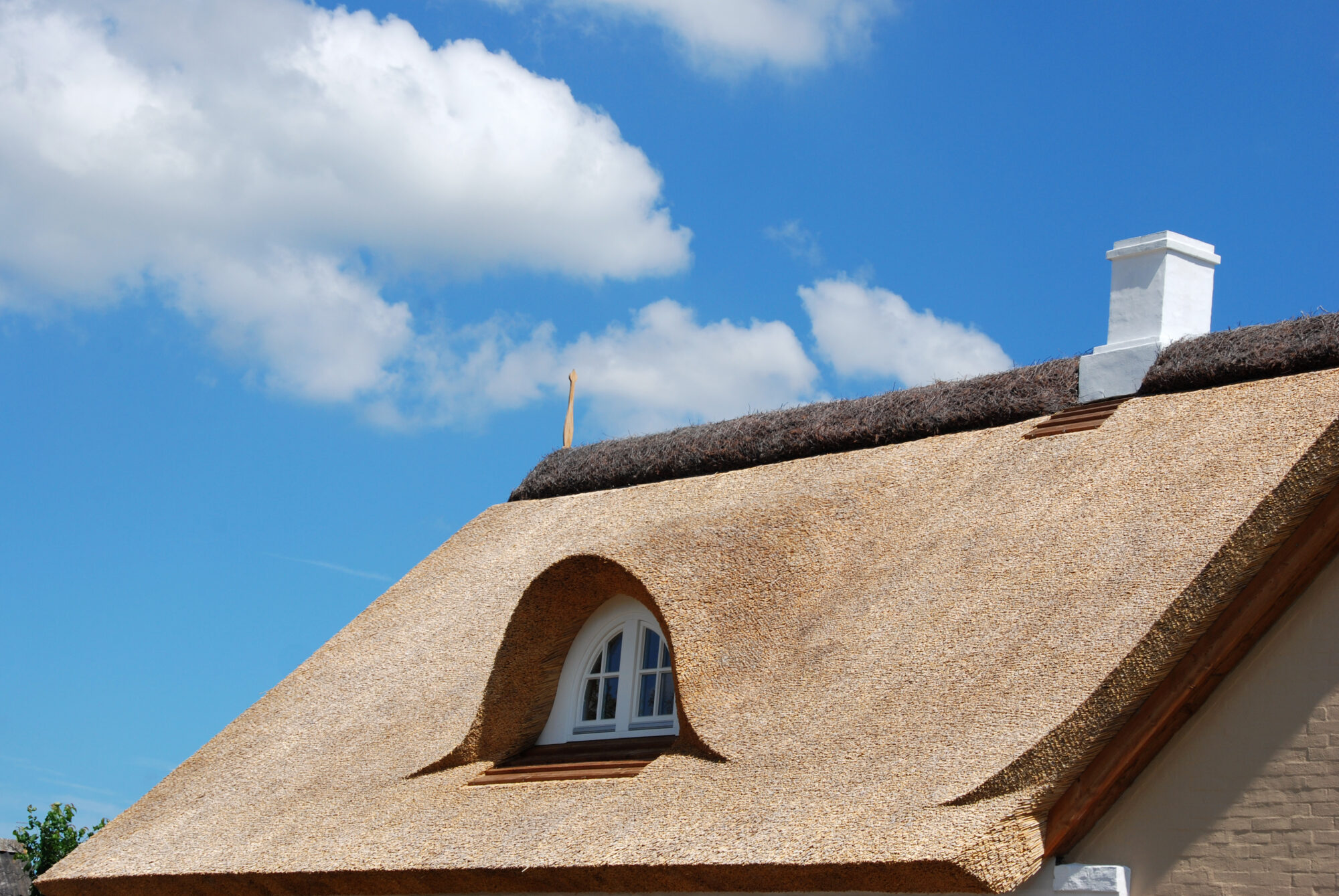 Stookalarm voor rietgedekte woningen