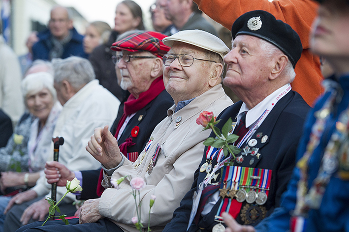 Optreden voor de veteranen