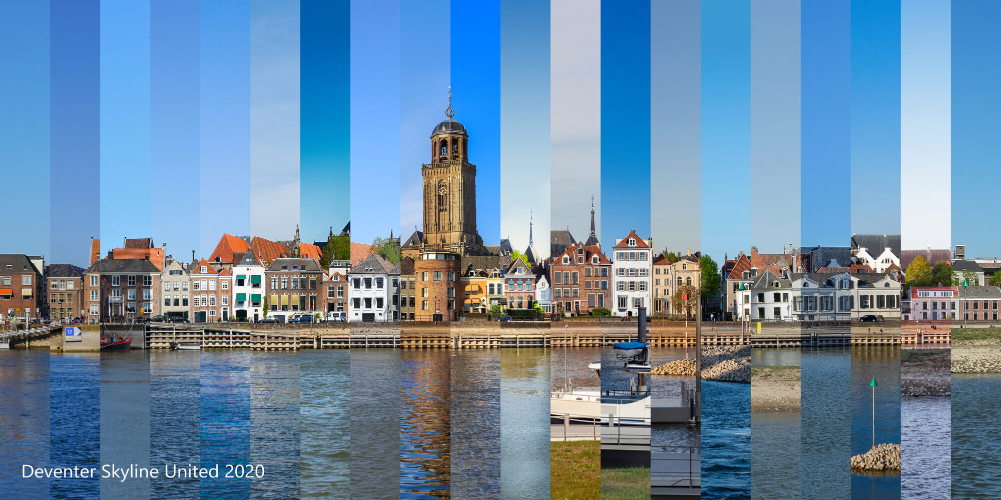 20 beelden vormen 1 skyline