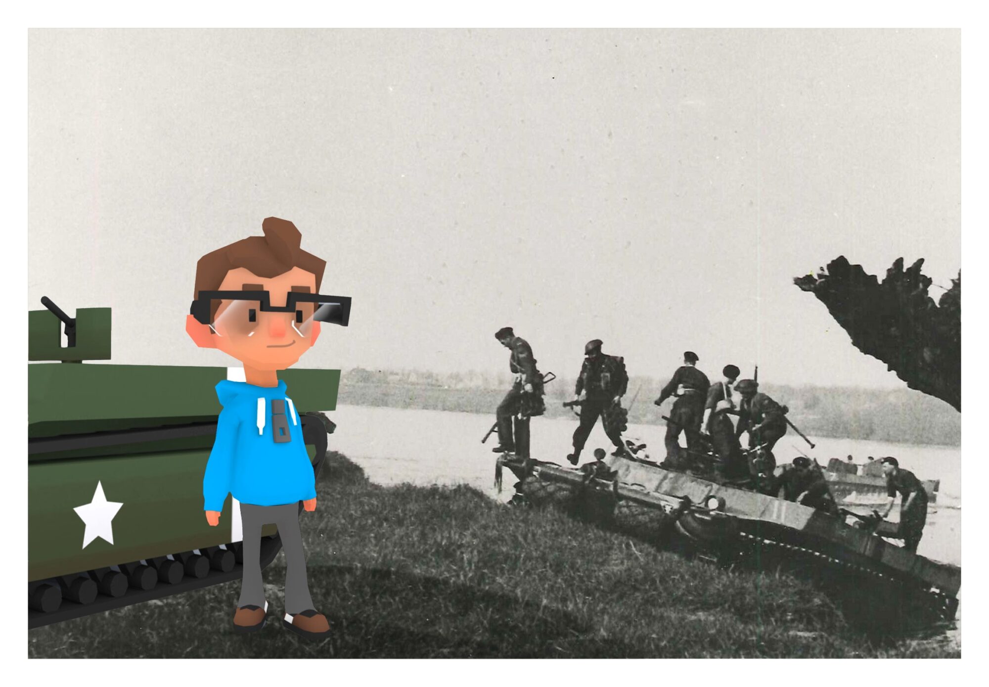 Bertje beleeft bevrijdingsoperatie in appgame voor de jeugd