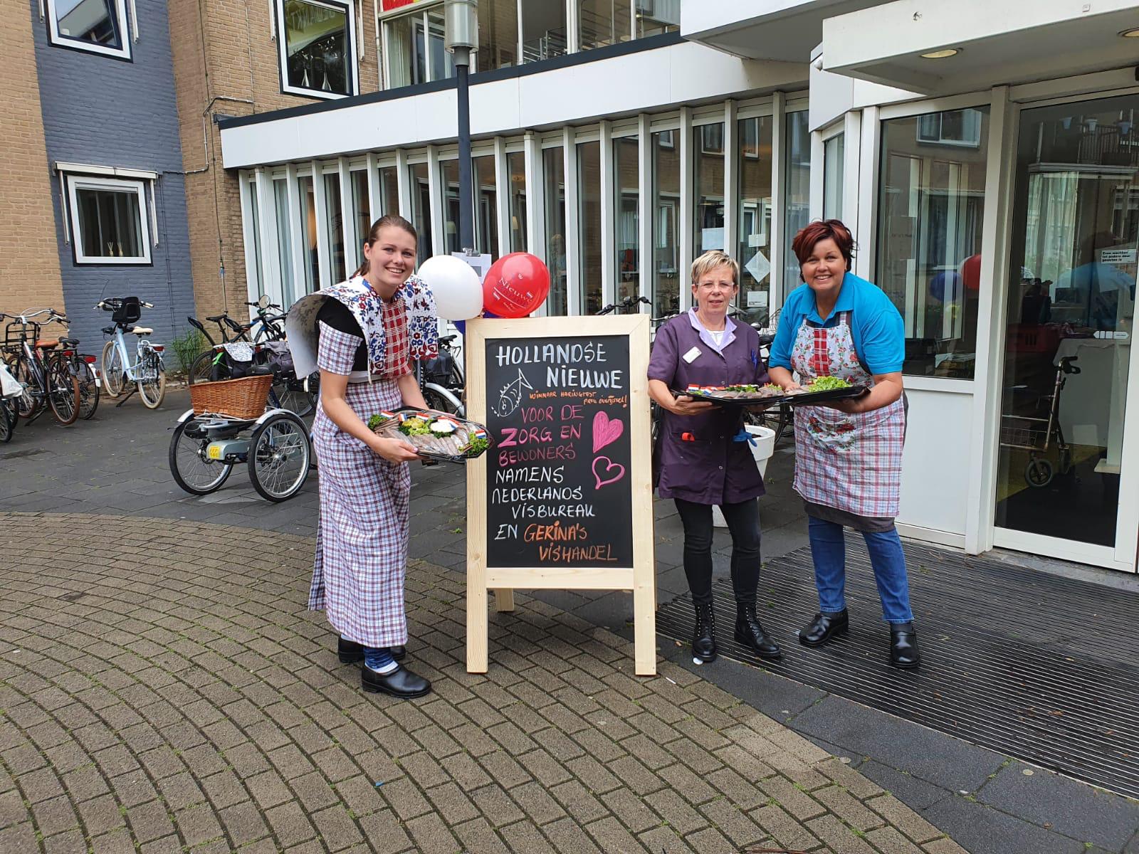 Haring happen voor zorgcentrum Humanitas in Deventer