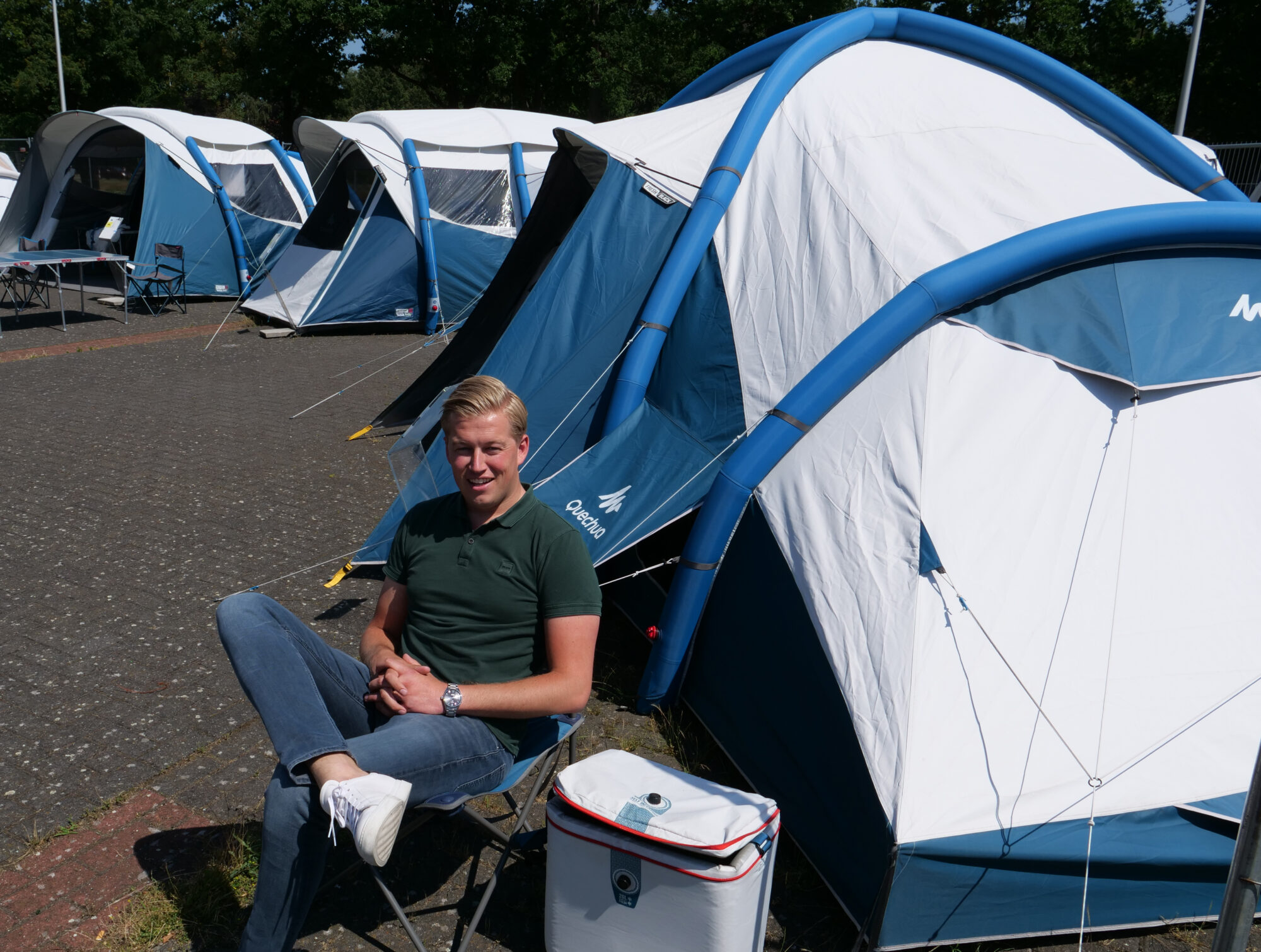 Kamperen in eigen land begint bij Decathlon