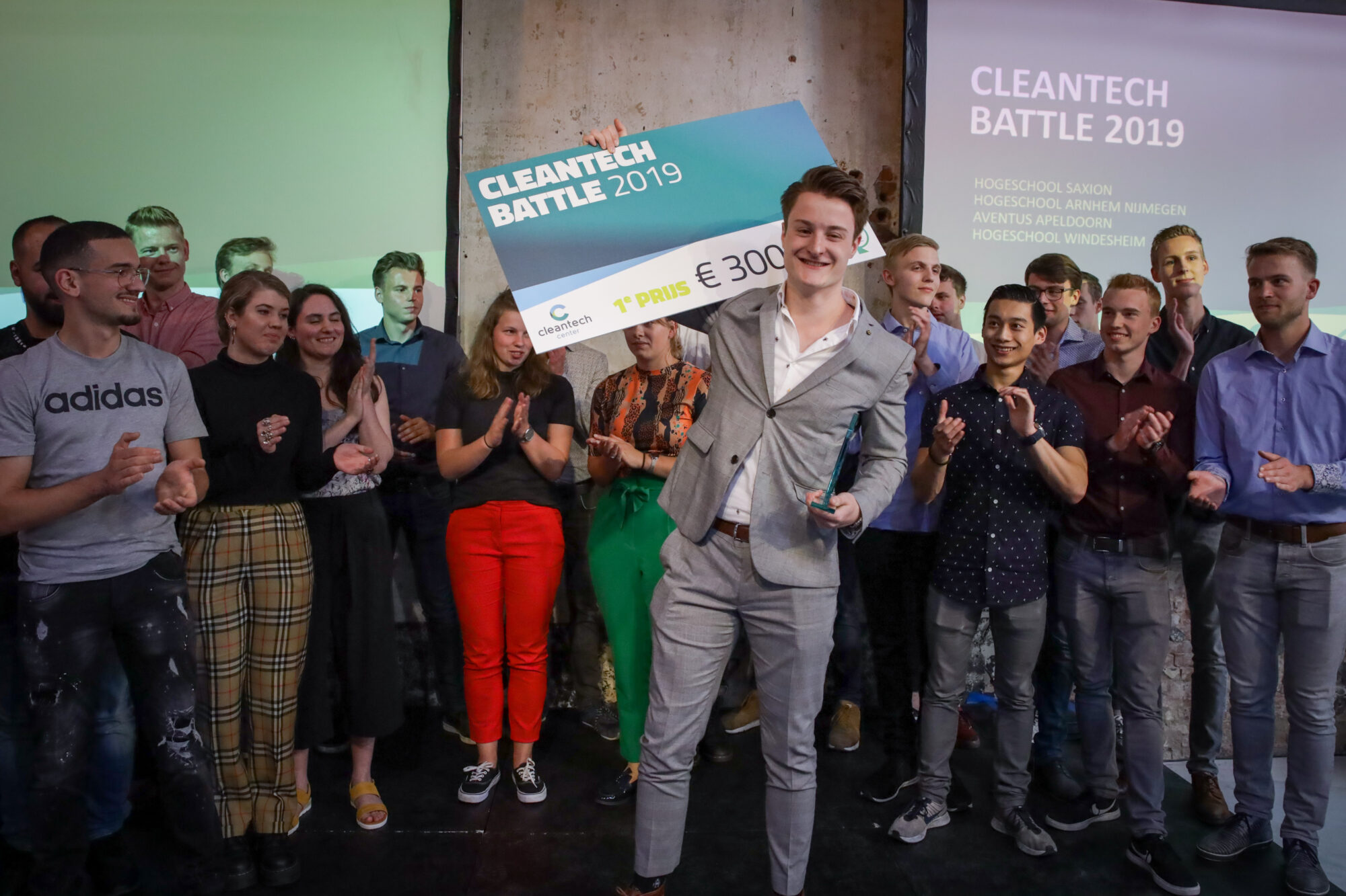 Duurzame strijd met studenten