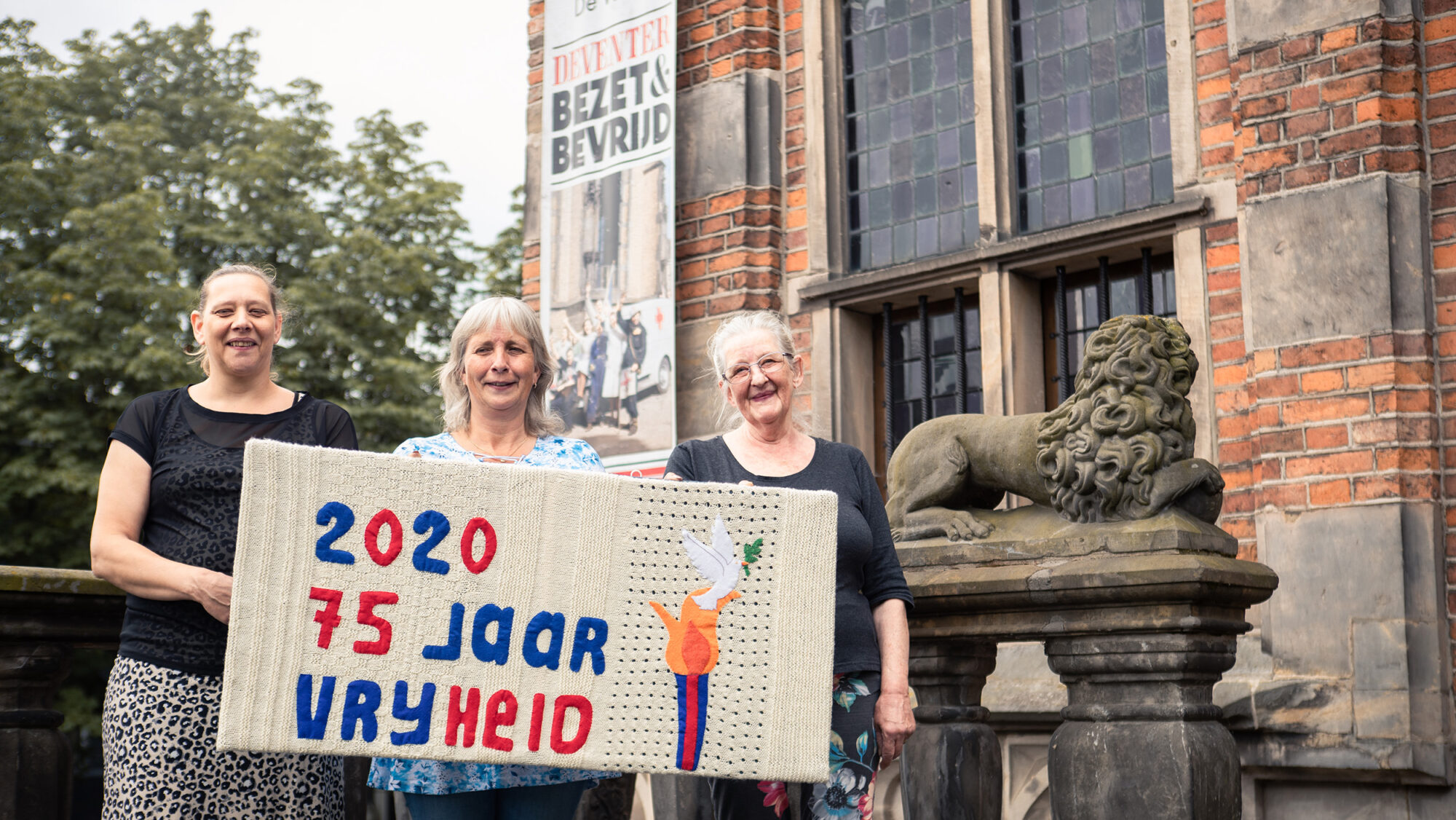 Sjaal symbool voor bevrijding