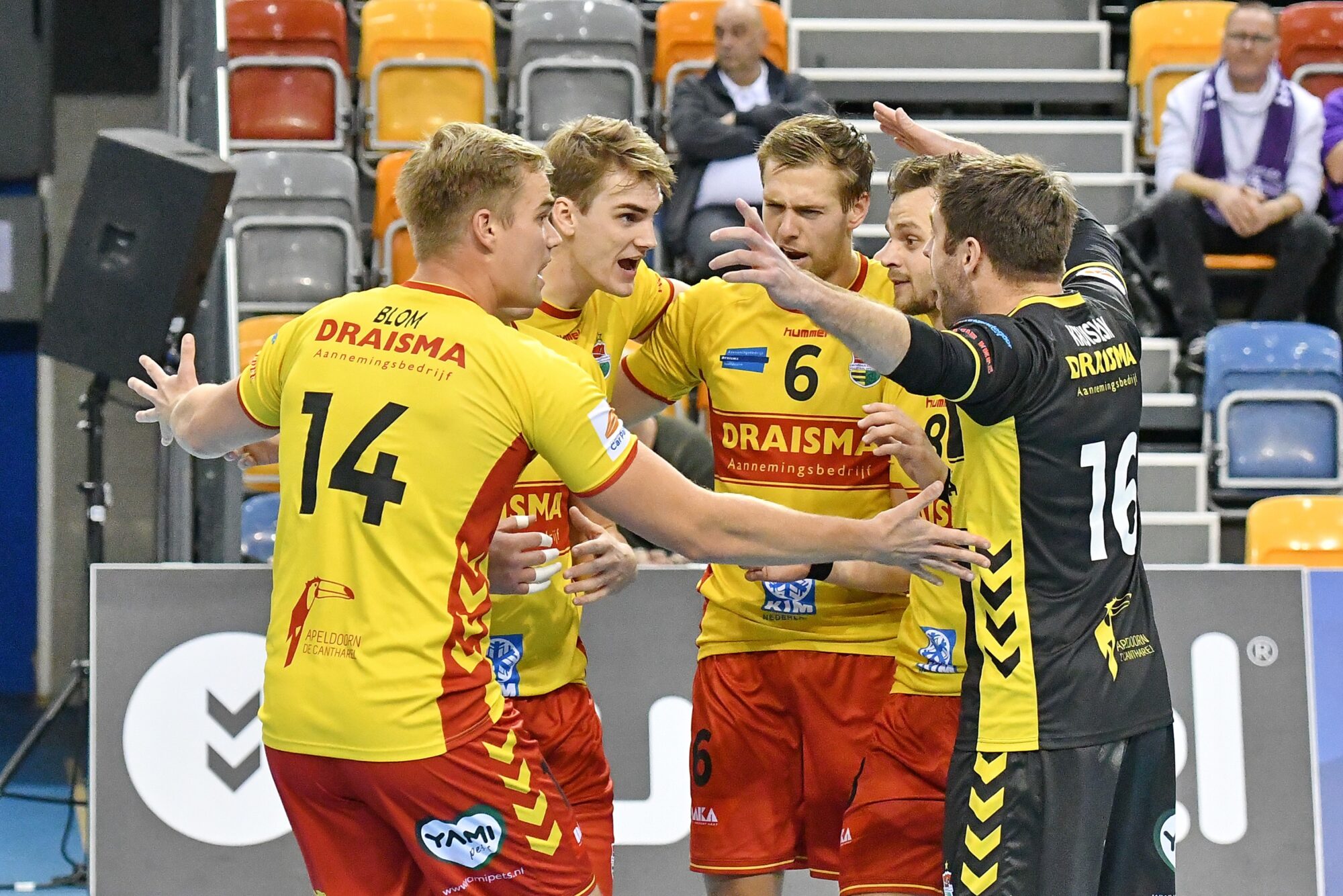 Draisma Dynamo gaat Champions League-uitdaging aan