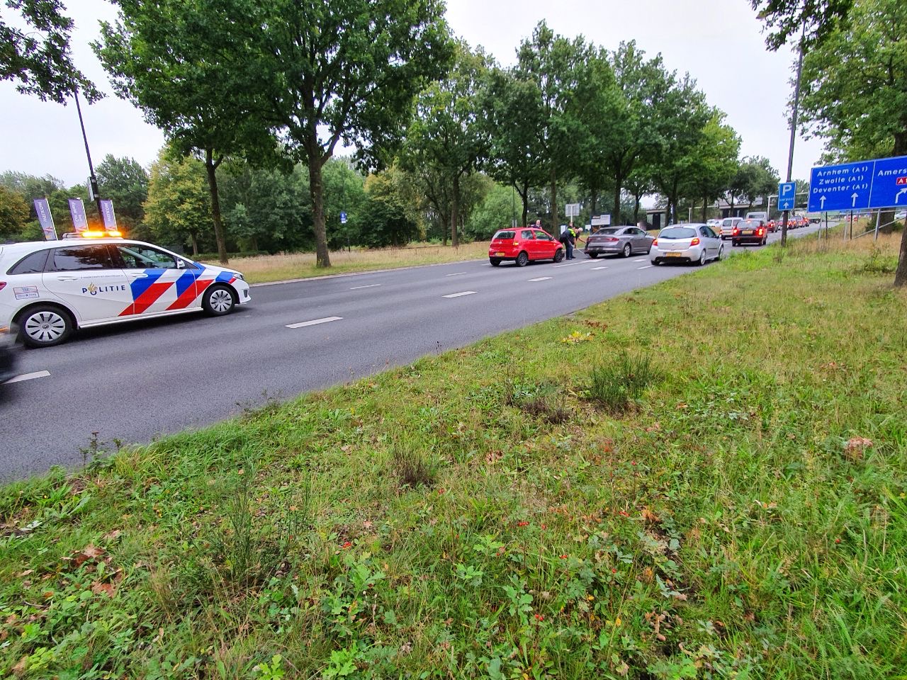 Auto’s lopen fikse schade op bij aanrijding in Apeldoorn