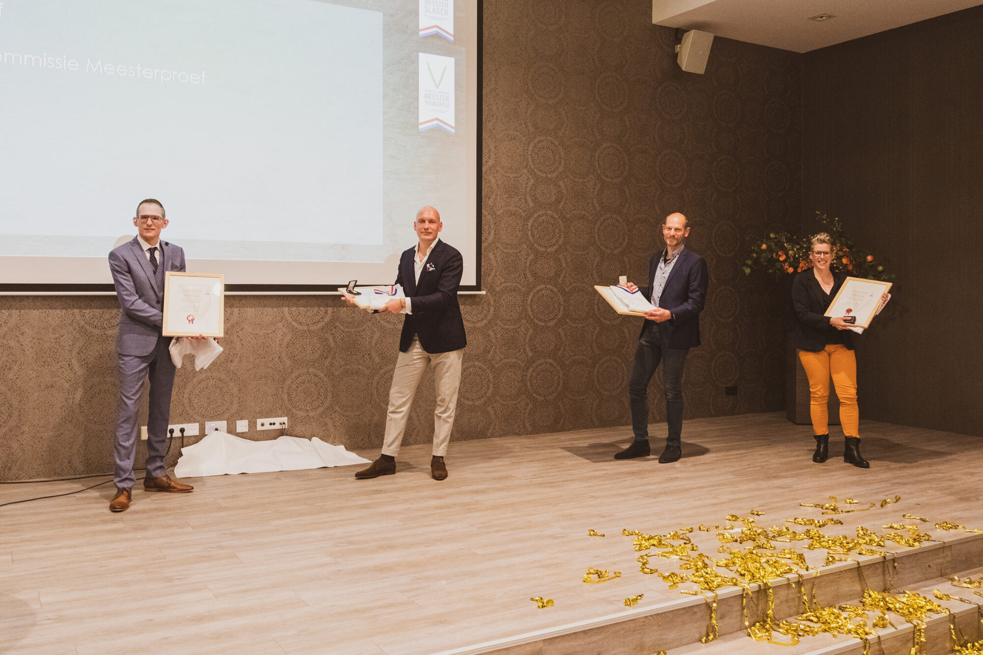 Hans-Peter Spaans een van de vier nieuwe meesters voor de slagersbranche