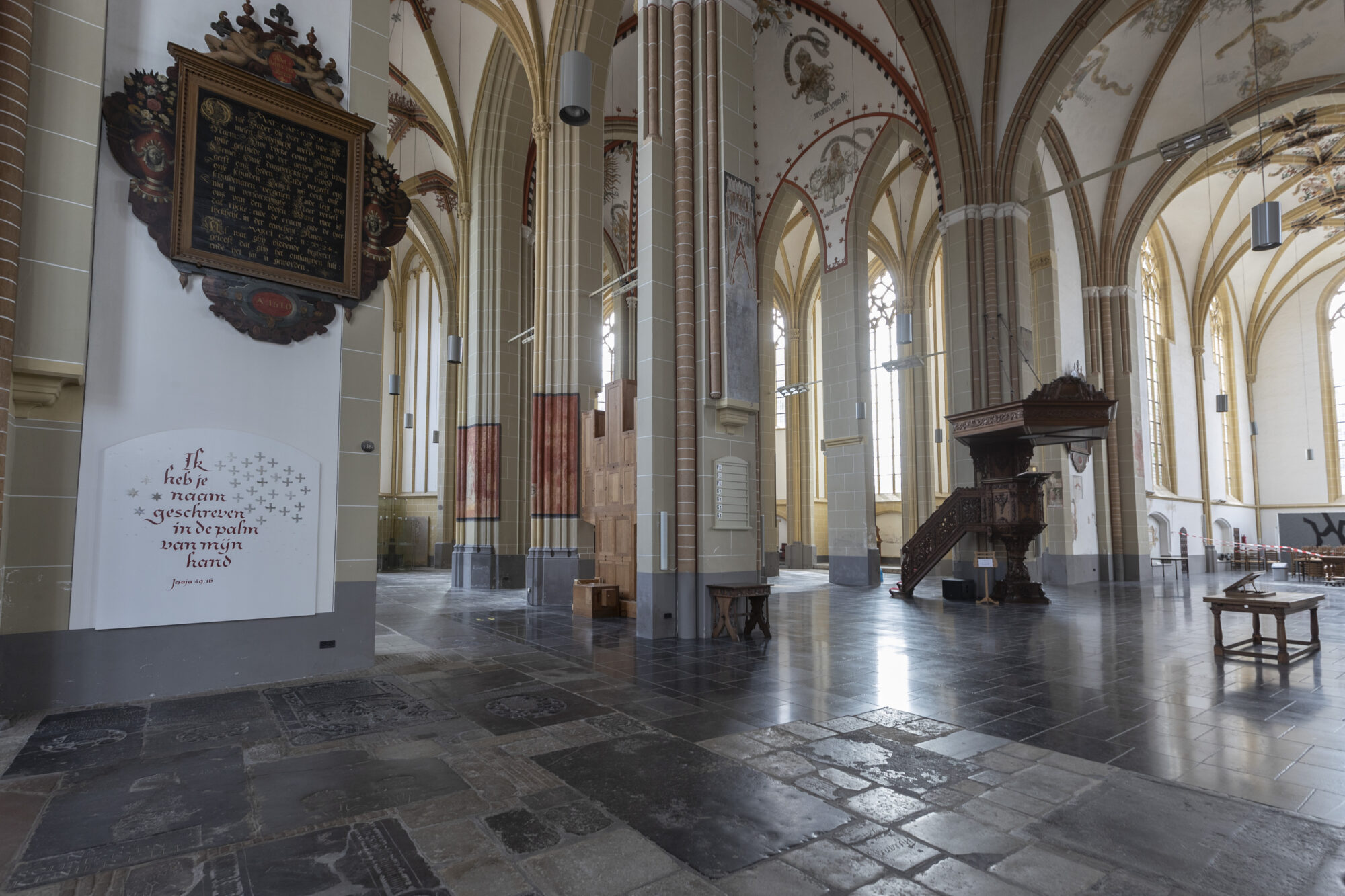 Geschiedenis herleeft in Walburgiskerk