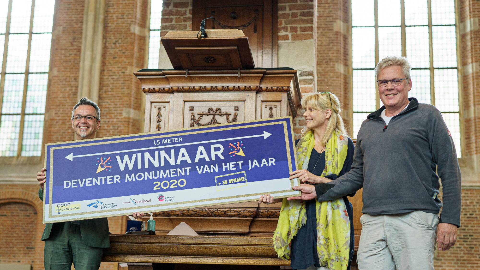 Kerkwoning monument van het jaar