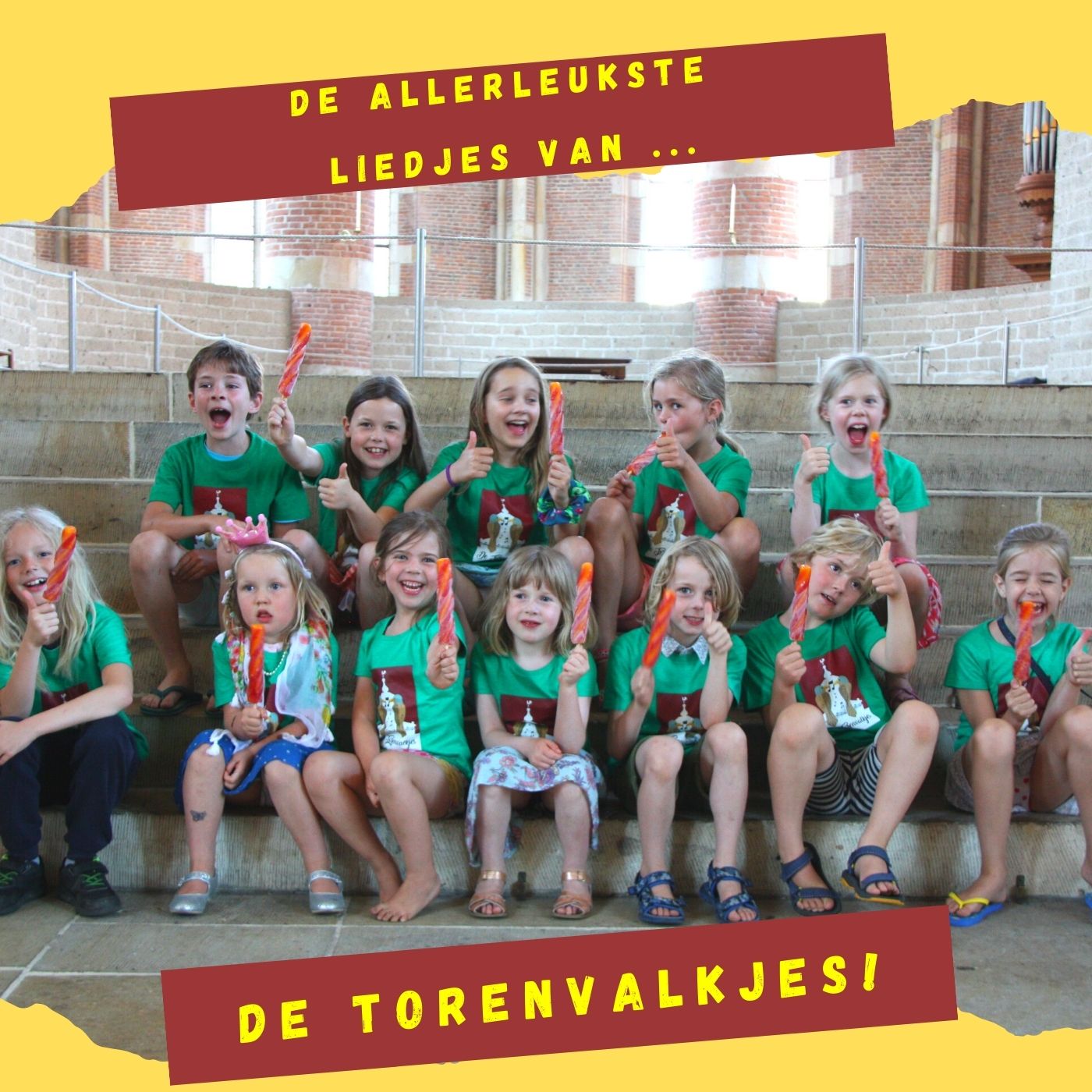 Torenvalkjes zingen voor het goede doel