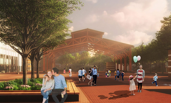 Nieuw Plein van de Stad in 2022