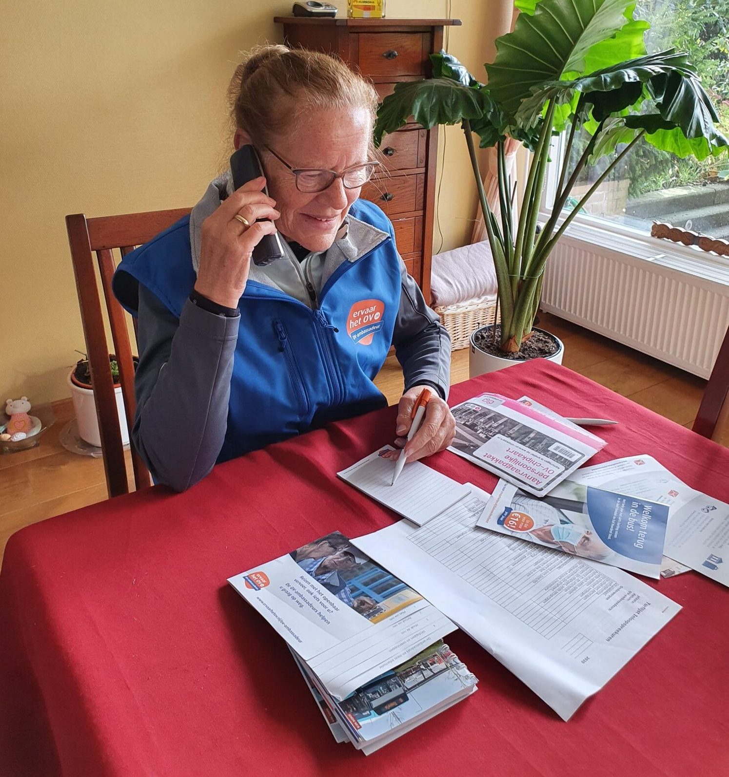 Telefonisch spreekuur voor vragen over het OV