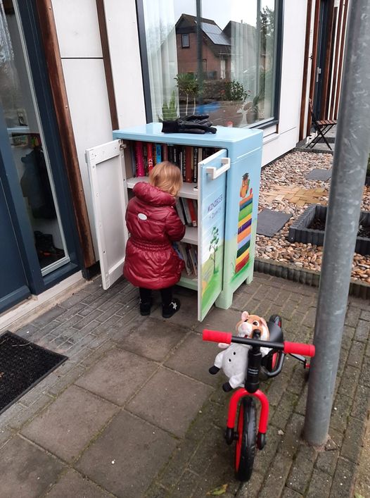 Gloednieuwe minibieb in Apeldoorn geopend
