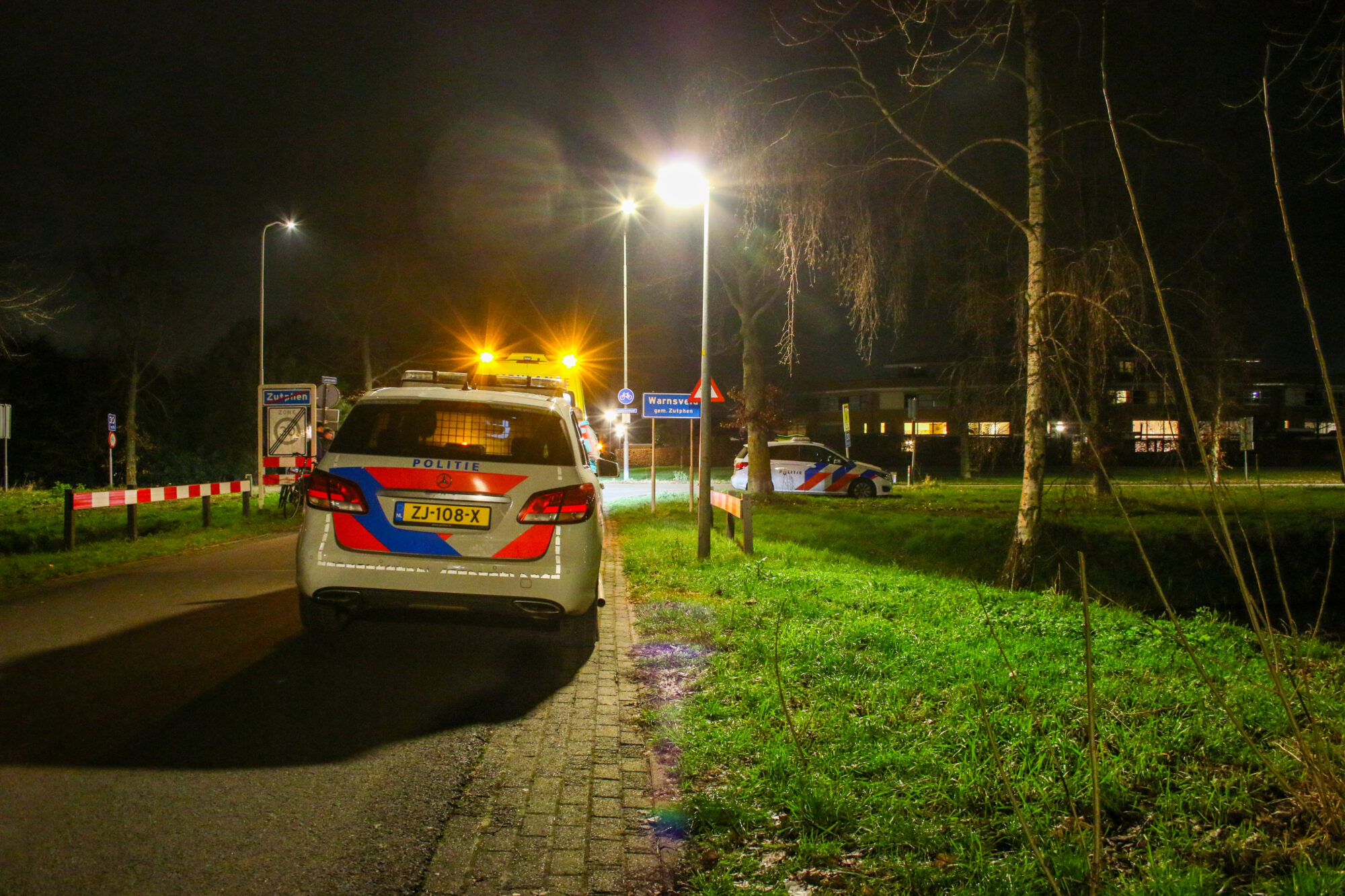 Lichtgewonde bij ongeval in Zutphen