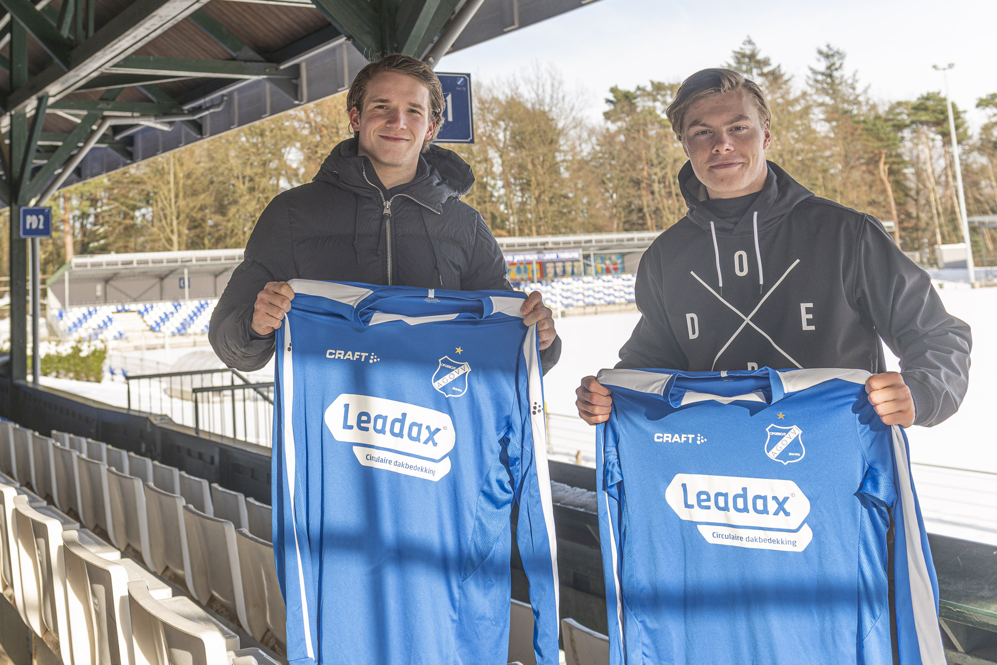 Jesse Perdon en Luca Bouwmeester kiezen voor AGOVV