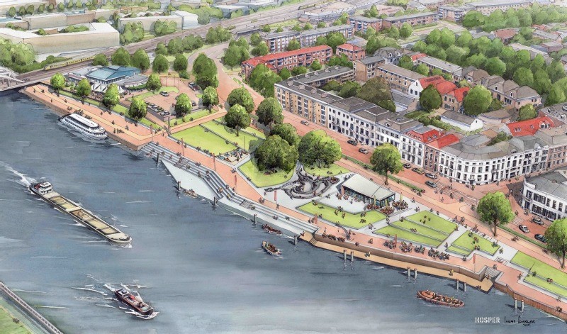 Gemeente Zutphen en waterschap werken samen verder aan IJsselkade