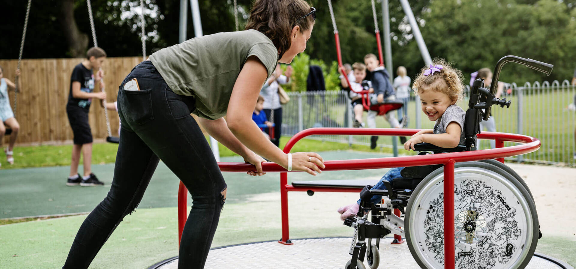 Speelplek in elke gemeente voor gehandicapte kinderen
