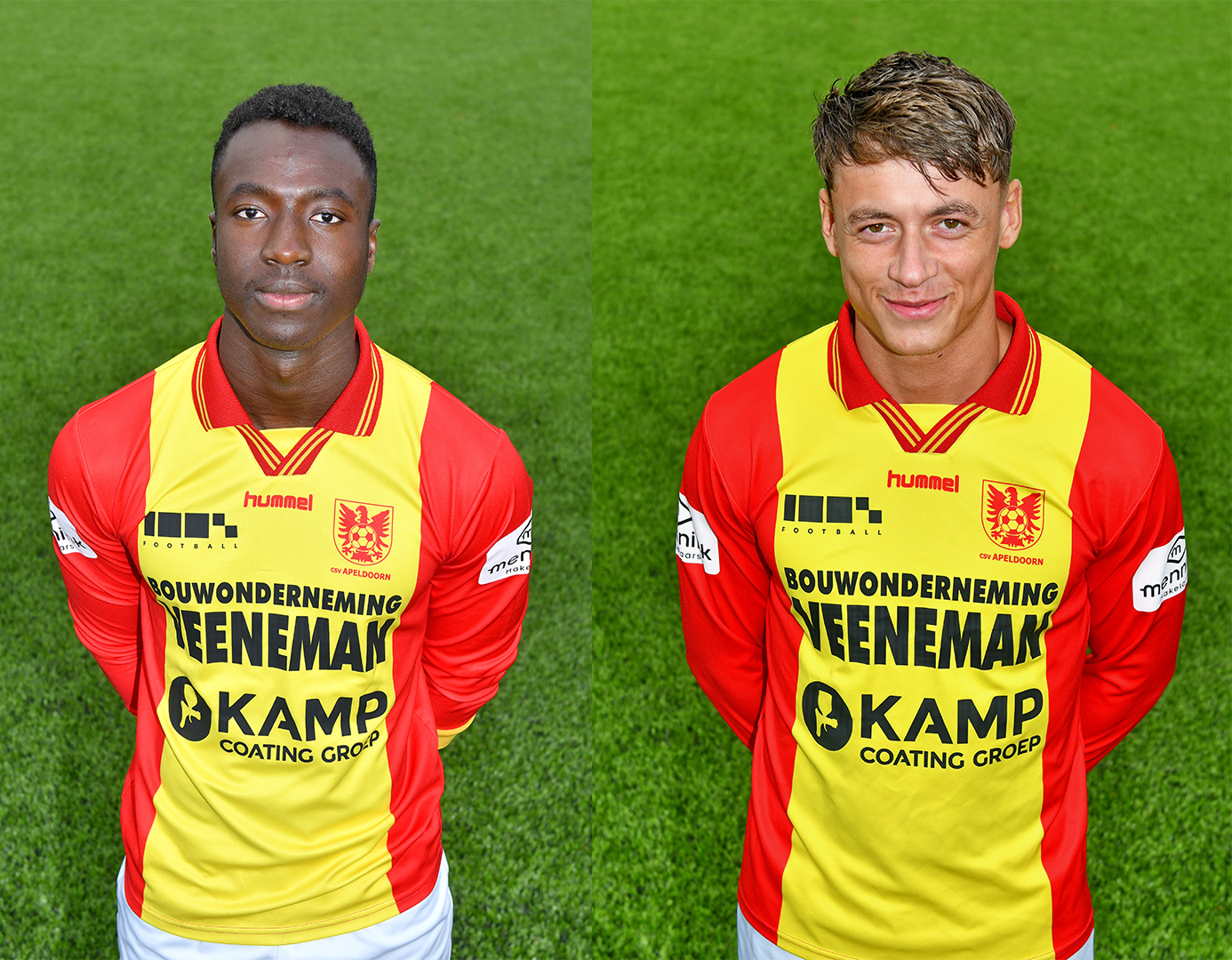Omar Yakubu en Brian Karman blijven bij csv Apeldoorn