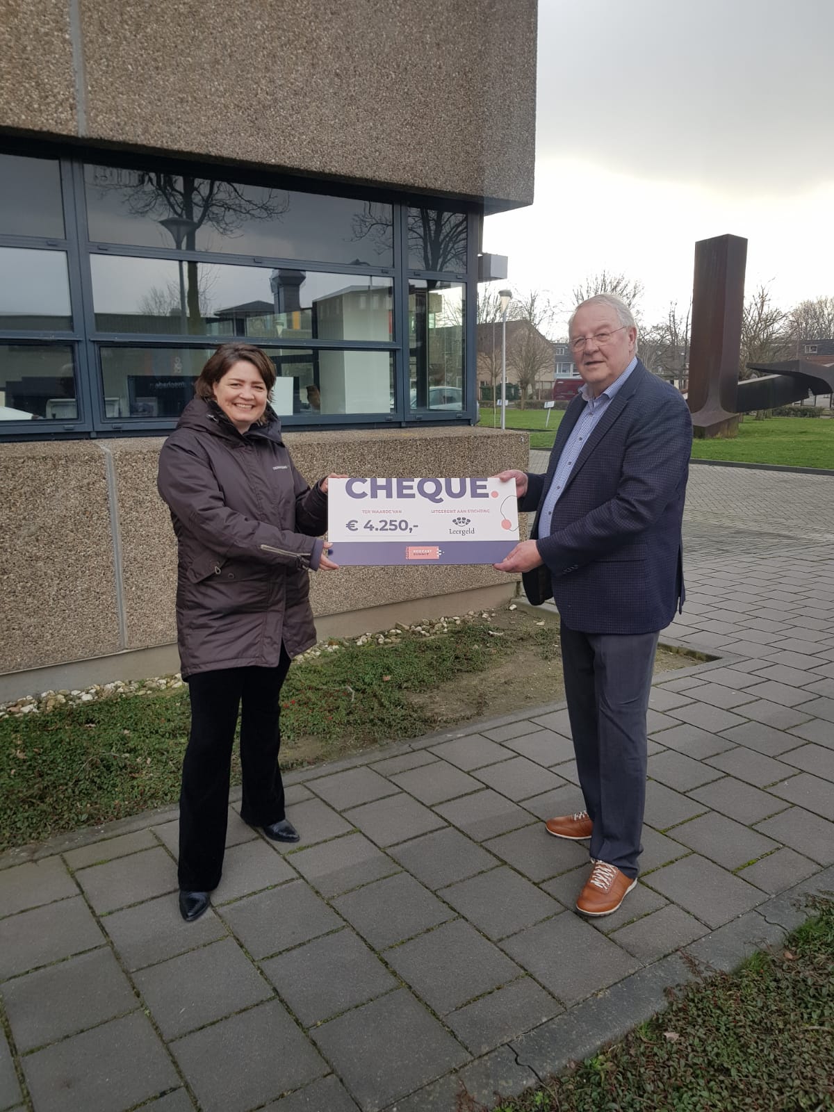Mooi bedrag voor kansarme kinderen