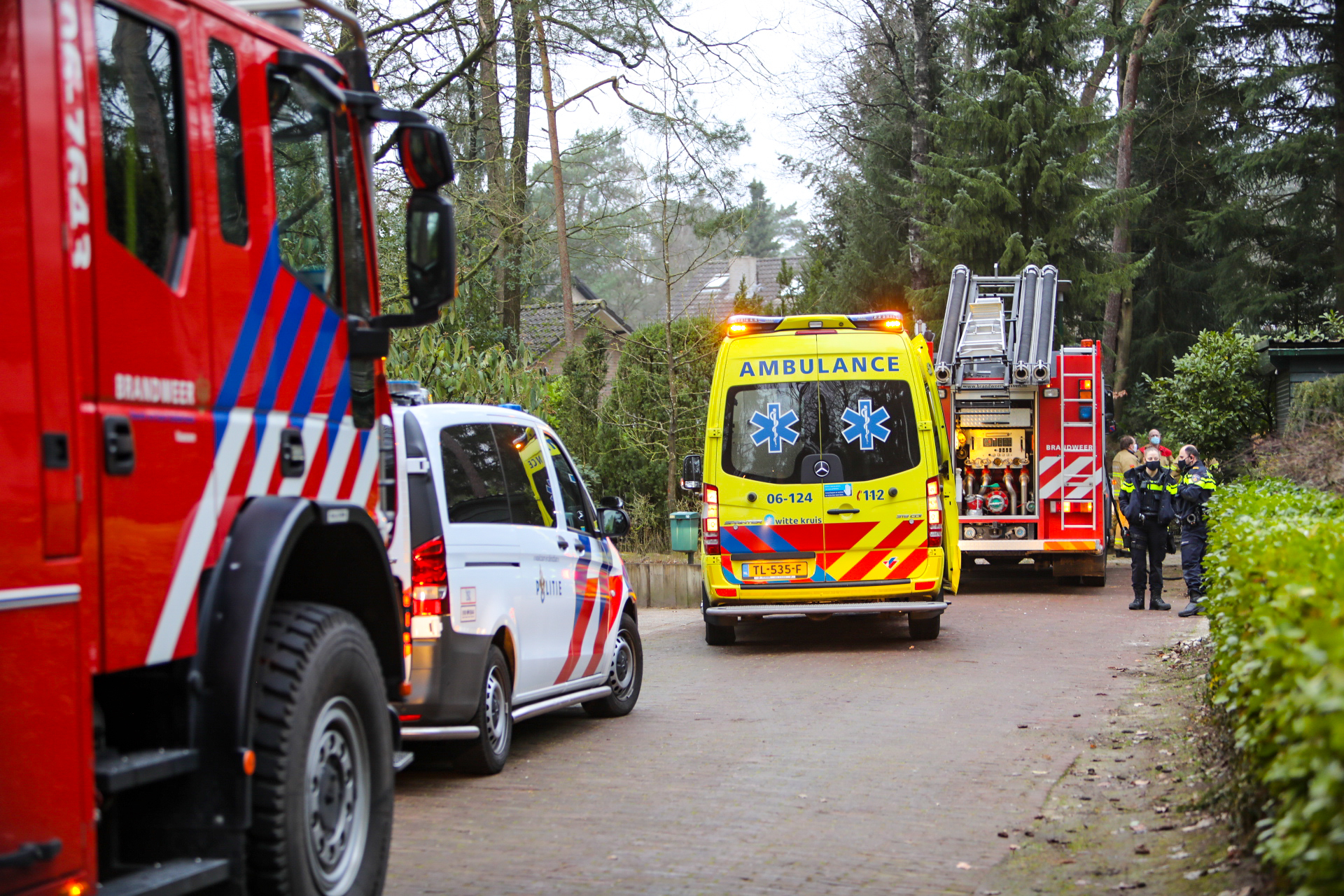 Twee gewonden bij keukenbrand in Vaassen