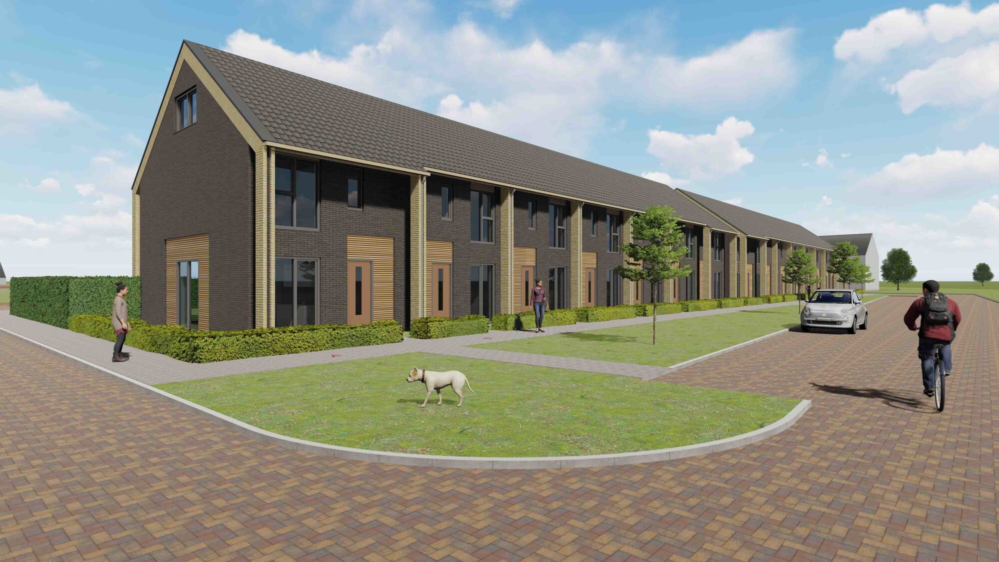 Ons Huis bouwt aan gemengde wijk in Zuidbroek