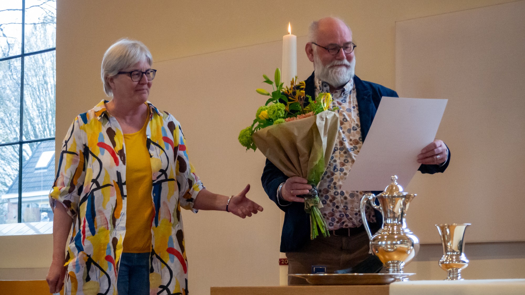Vaassense organist in het zonnetje gezet